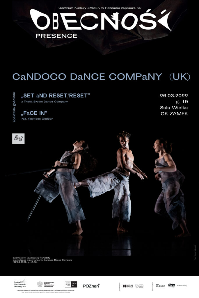 CANDOCO DANCE COMPANY/OBECNOŚĆ